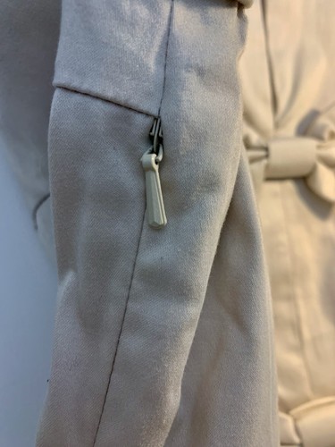 NWT Size 10 Womens Camel Tan Sheath Dress Bows & Puff Sleeves, French Connection - Picture 16 of 21