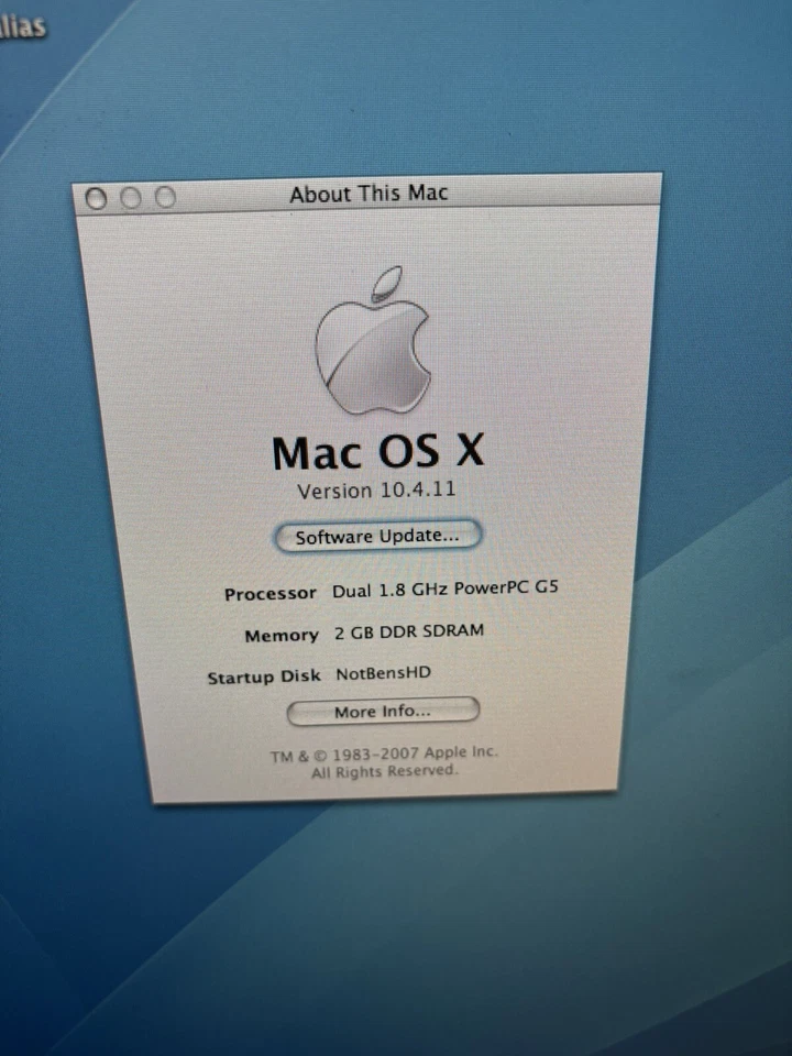 Apple PowerMac G5 Dual With HDD. Tested And Works Well. - Image 3 of 4