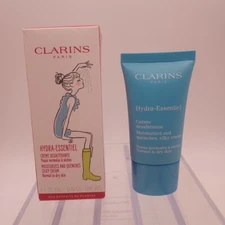 Clarins Hydra Essentiel Moisturizes And Quenches Silky Cream Normal to Dry .5oz