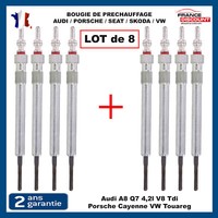 8 -Kerze VorwäRmung FüR VW Seat Skoda 1,2 1,4 1,6 2,0L Tdi Idem 03L963319