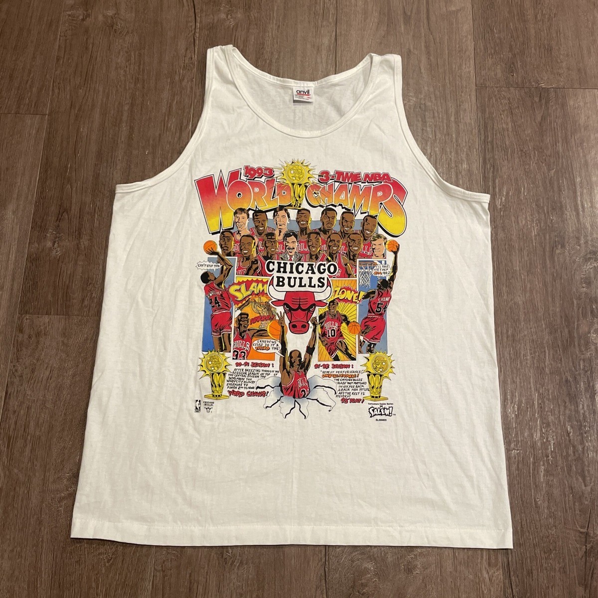 稀少　Chicago Bulls　シカゴブルズ　SALEM SPORTSWEAR New SMALL Bulls Salem Sportswear Shirt, Chicago Bulls, Nba