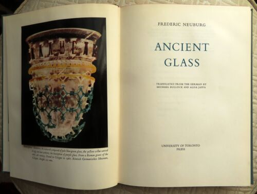 1962 Frederic Neuburg Ancient Glass Toronto Illustrated - Picture 1 of 4