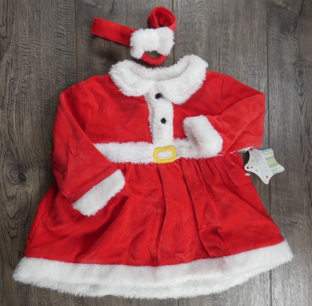 Christmas Outfit Mrs Claus Dress For Baby Girl Baby Girl Clothes