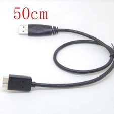 usb3.0 PC Charger  Data SYNC Cable Lead For WD Elements HDD WDBPCK0010BBK 50cm