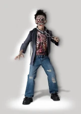 InCharacter Unchained Horror Skeleton Zombie Child Boys Halloween Costume 17073