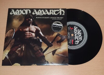 AMON AMARTH - Raven's Flight / Crack The Sky 7'' VINYL 2019 +RAR+