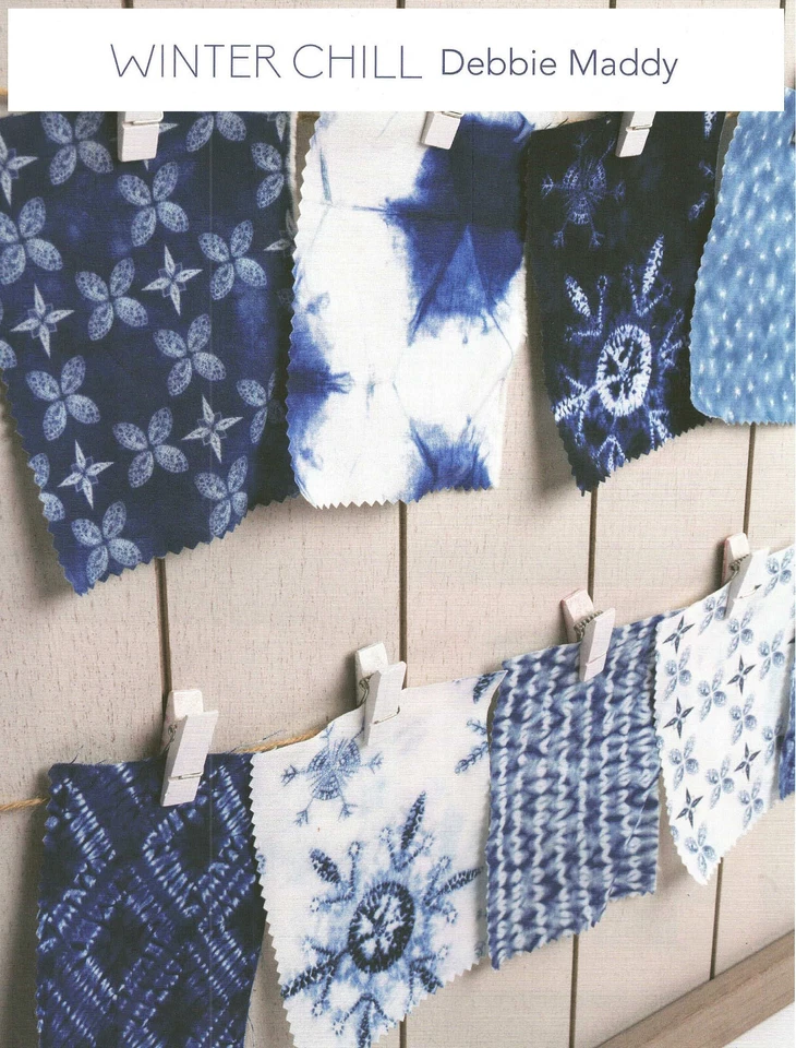 Winter Chill Moda Charm Pack 42 100% Cotton 5" Precut Fabric Squares - Image 4 of 4