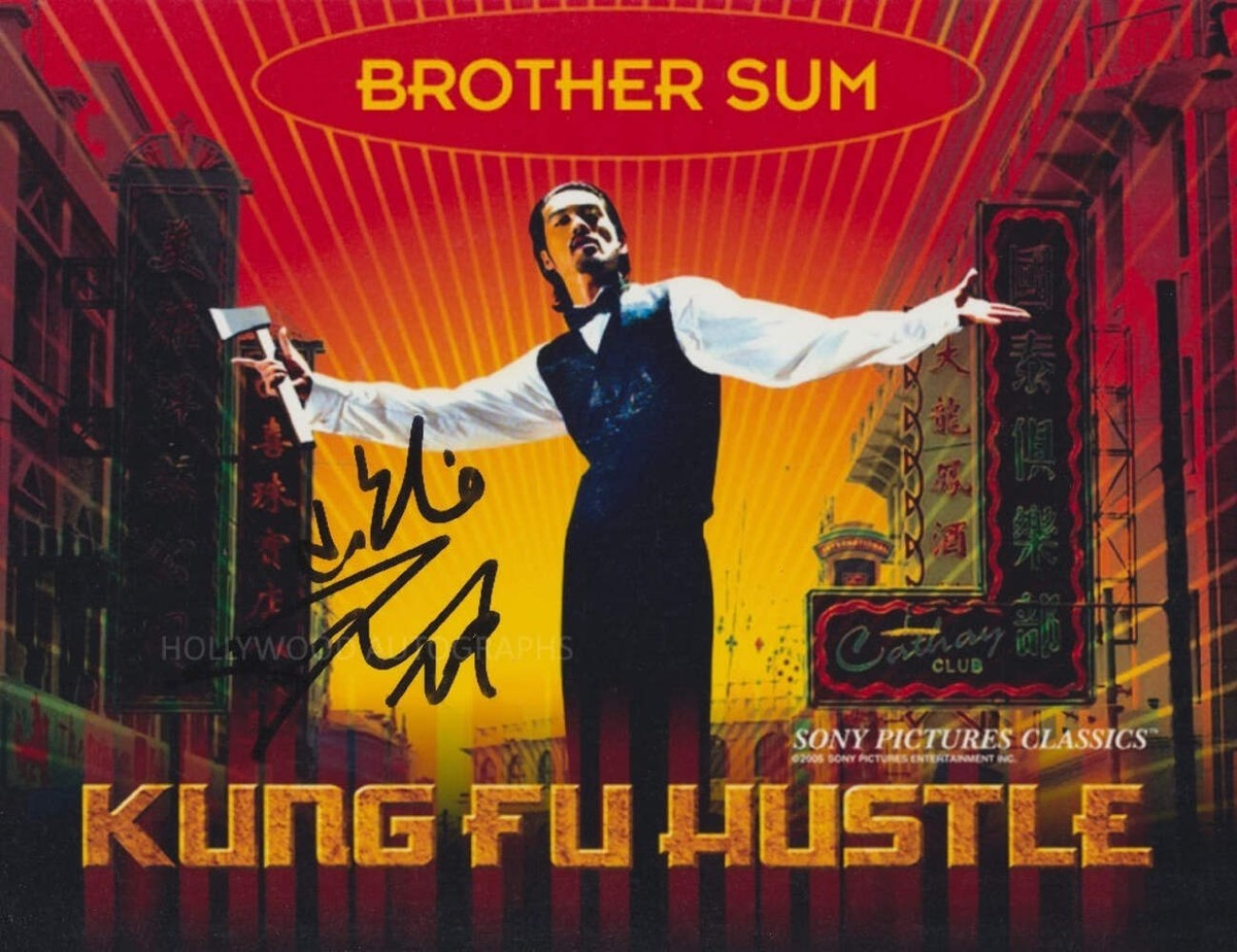 DANNY CHAN KWOK KWAN - Kung Fu Hustle GENUINE SIGNED AUTOGRAPH | eBay
