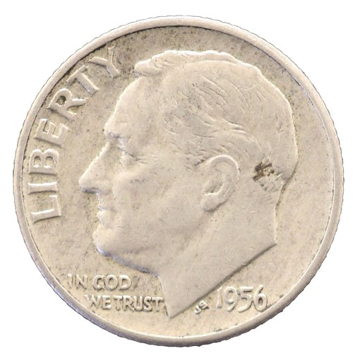 1956 D Roosevelt Dime XF/AU! #20601 | eBay