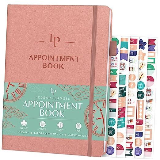 Legend Appointment Book – Undated Weekly Smaller Than A4 (7