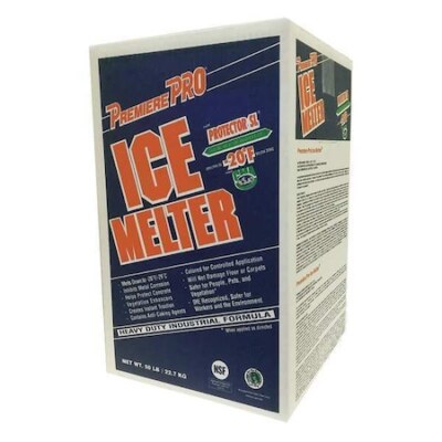 Premiere Su050bx-Gr 50 Lb Carton Ice Melt, Granular, -20 Degrees F, Pink