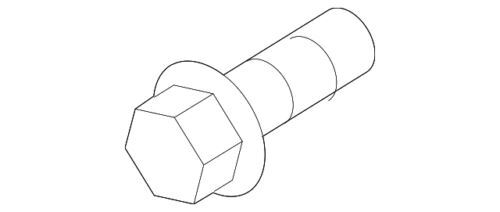 Tornillo de montaje del turbocompresor para Ford (N/P -W714867-S900)