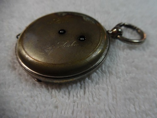 Antique Ancre 15 Rubis Pocket Watch Winds & Sets in Back 160-24-58 - Picture 10 of 11
