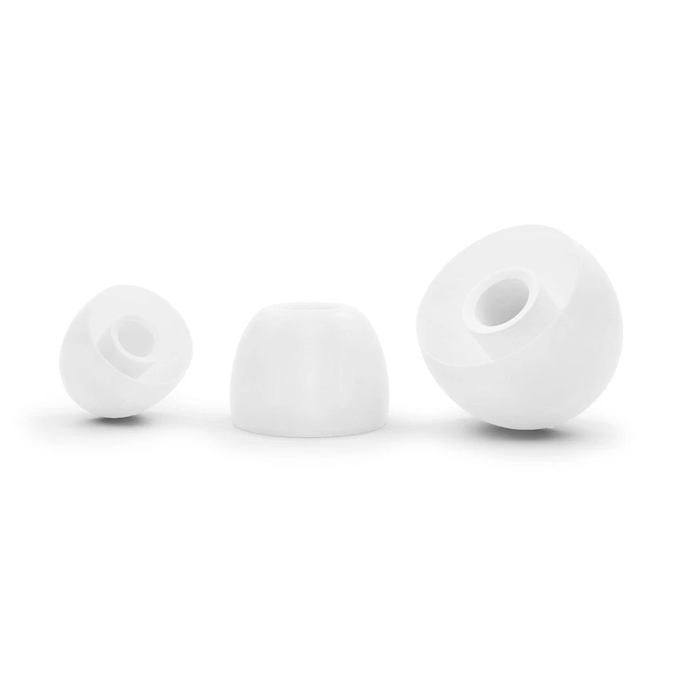 12 x Gommini Auricolari in Silicone per Samsung Galaxy Buds 2 Cuffie in Bianco - Immagine 4 di 4