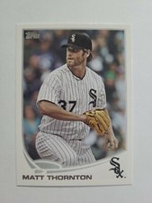 MATT THORNTON 2013 TOPPS BASEBALL CARD # 292 E4460