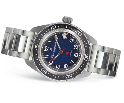 Vostok komandirskie mechanical automatic wrist watch 02034A