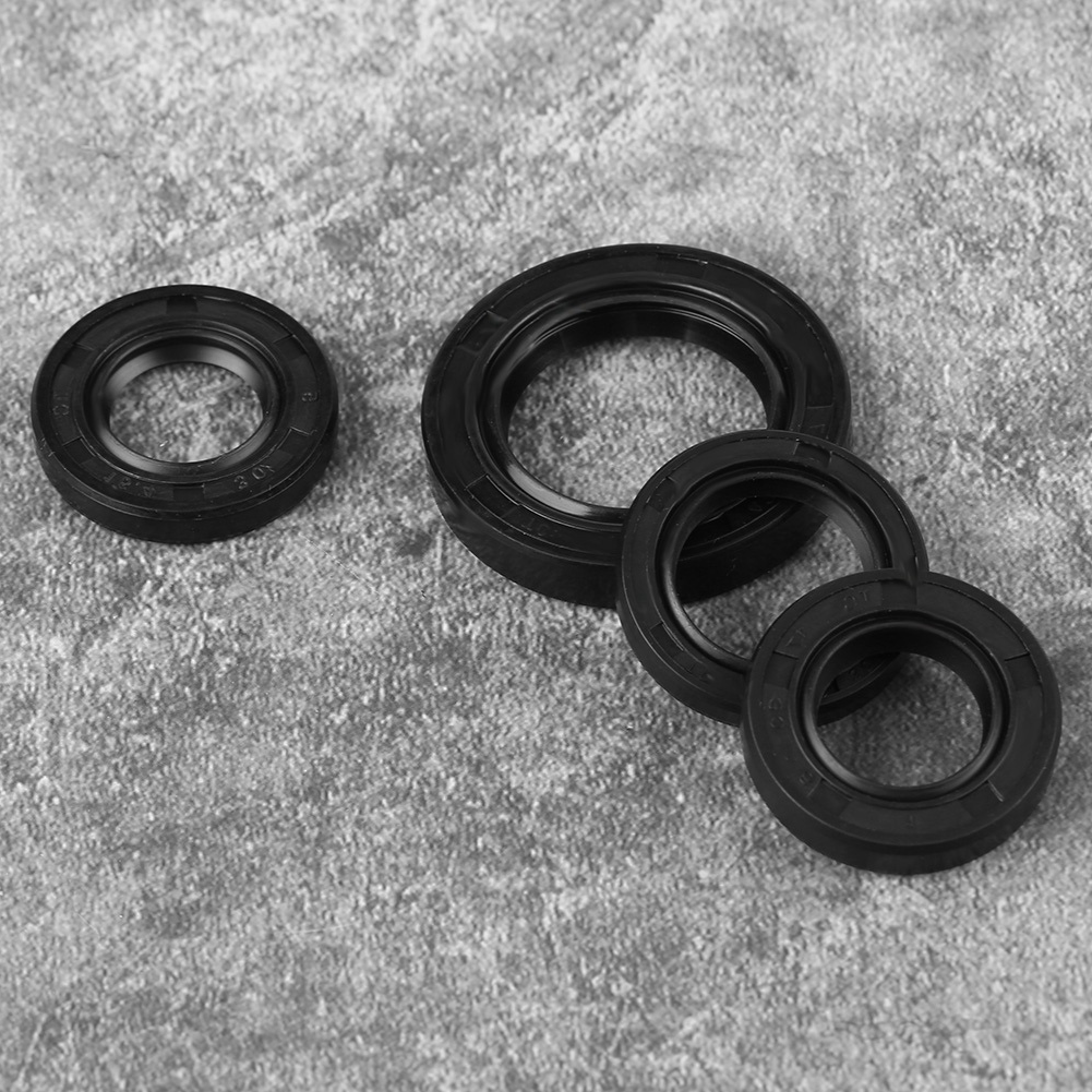 New Car 4Pcs Engine Crankshaft Gear Crank Case Oil Seal For Most GY6