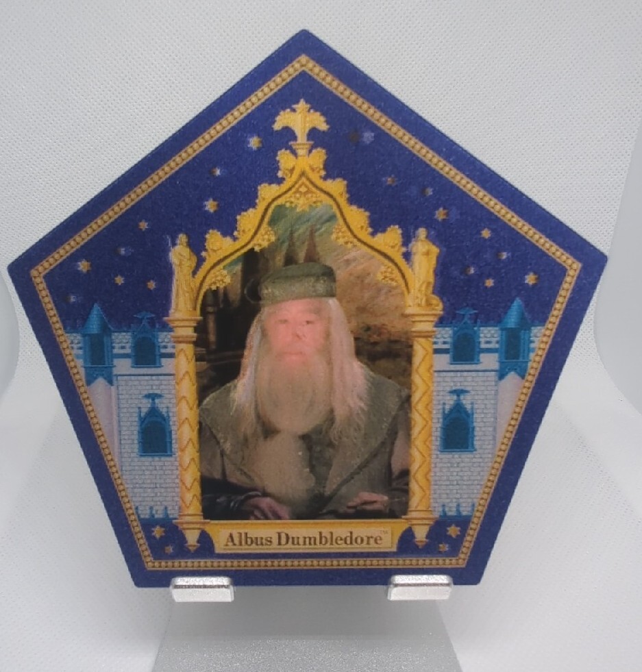 Universal Harry Potter Chocolate Frog Card ALBUS DUMBLEDORE 3D