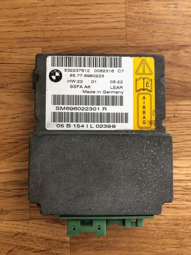 Steuergerät Airbag VORNE LINKS 65.77-6960223 BMW 7 (E65, E66, E67) 760 I,LI