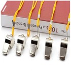 Metal Sports Whistle Referee Indoor Outdoor Match Camping Emergency Umpire