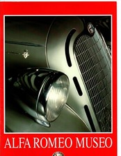 Alfa Romeo Museo Arese Museum Brochure 32 Page 6C 2500 Giulietta 159 GTV Spider