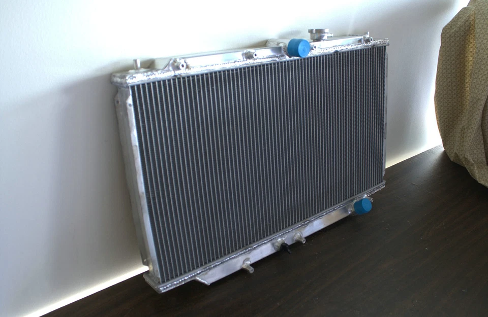 For 1992-1996 Honda Prelude (MT) l4 Full Aluminum Radiator 1993 1994 1995 Foto 2 de 4