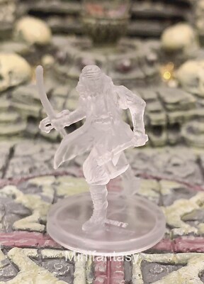 Invisible Ezmerelda D'Avenir D&D Miniature Dungeons Dragons Female Fighter 39