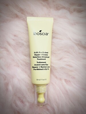Boscia 0.6% Pro-Retinol Repair +Renew Waterless Advanced Treatment 1oz/30ml NWOB