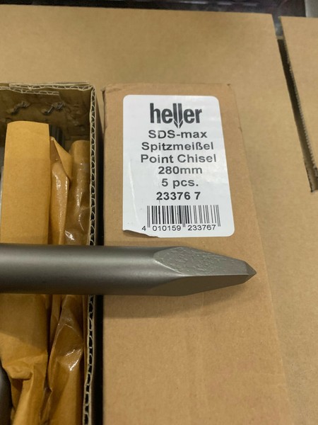 Heller Sds Max MeißEl SpitzmeißEl LäNge 280Mm 5 StüCk Neu! Sonderpreis !-image