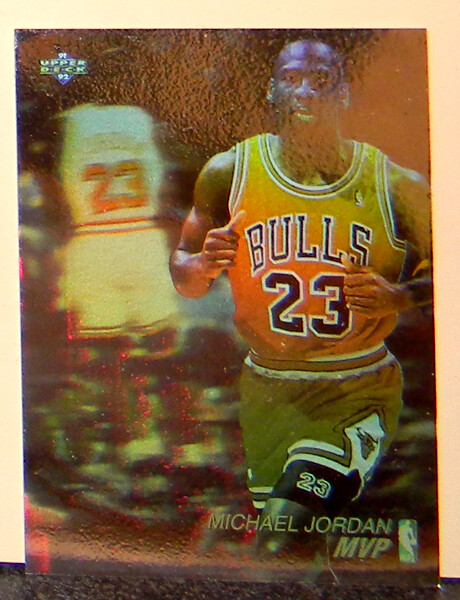 Upper Deck 1991-1992 Michael Jordan MVP Hologram Card #AW4
