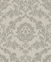 Rasch Textil Tapete Vlies Velluto 074894 Grau Hellgrau Stylisch Ornament