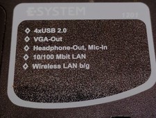 Defektes E-System 1201 Laptop - Gesperrtes Konto - für Ersatzteile - Ersatzteile/Reparatur – Bild 5