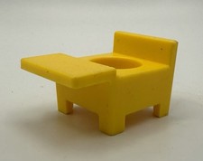 Fisher Price Little People Yellow Gold School House School Desk Vintage
