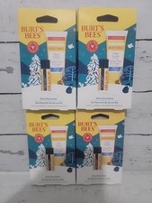 4 pk Burt  s Bees Hive Favorites Beeswax GIFT SET Vanilla Lip Balm  Body Lotion