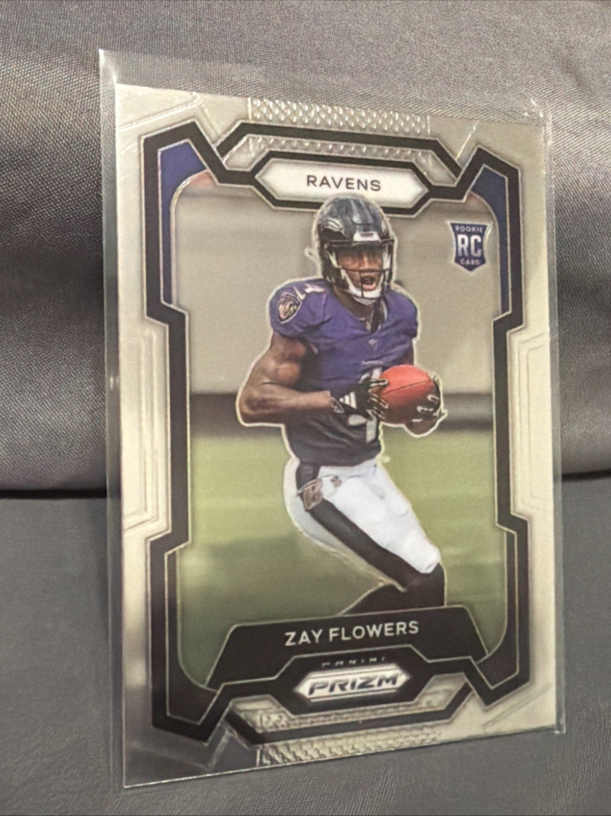 2023 Panini Prizm - Rookies Zay Flowers #307 Silver Prizm (RC)