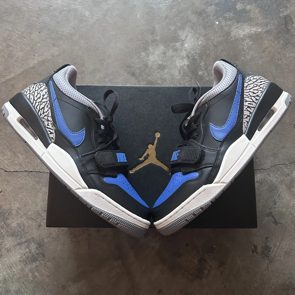 Nike Air Jordan Legacy 312 Low CD7069-041 Hombres EE. UU. 9 Negro Zapatos Informales RHS5387 Foto 2 de 4