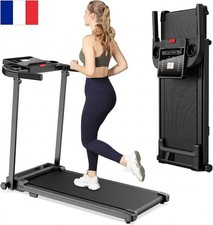 Tapis de Course Pliable Électrique 10 km/h Walking Pad Silencieux 12 Programmes