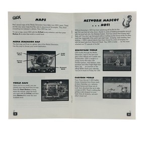 Gex (Sega Saturn, 1996) - Original Case And Manual