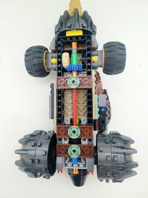 LEGO NINJAGO Cole's Earth Driller 70502 & Katana 4x4 70675- Incomplete 