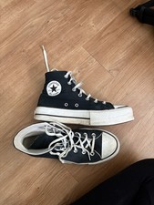 Converse All Star Black High Top, Platform Sneakers