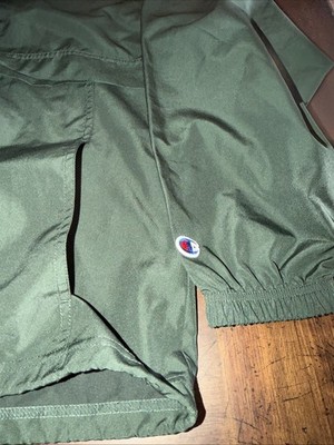 Barstool Golf Green Champion 1/2 Zip Anorak Jacket W Hood Men's