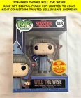 WILL THE WISE #188 STRANGER THINGS NETFLIX DIGITAL FUNKO POP LE 3000 (2362) MINT