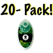 2000 count Green Mint burst beads (20 value pack)