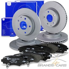 ATE BREMSSCHEIBEN Ø295/265 +BREMSBELÄGE VORNE+HINTEN FÜR MAZDA 3 BM BIS 2017