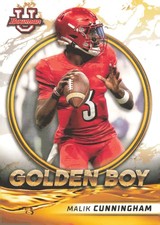 2021-22 Bowman University #GB-10 Malik Cunningham Golden Boy