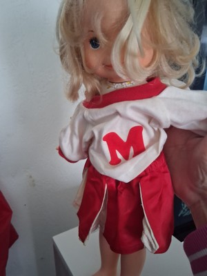 Vintage  Fisher Price 'My Friend' Doll with Cheerleading Outfit