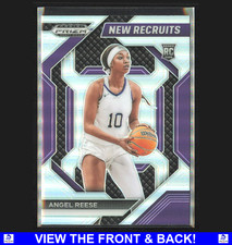 Angel Reece 2024 Prizm Draft Picks Silver New Recruits Insert RC CHI Sky 24