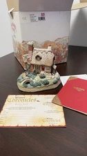 RARE David Winter Cottages - The Winter Chronicles Winter Rose - SIGNED-BOX-COA