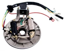 Outside Distributing 08-0200 2 Coil Magneto/Stator-2 Male Connectors/4 Female