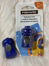 Fiskars Texturing Tool 12-5777 for Scrapbooking Card Craft 2 Included.  0030